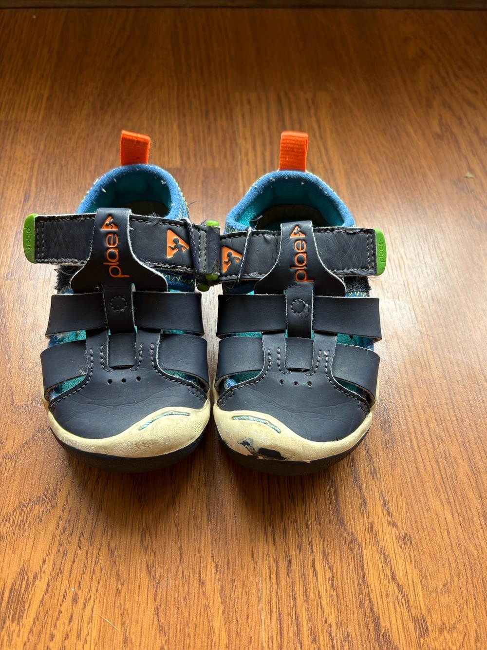 PLAE Kids Sneakers - Blue Closed Toe Sandals